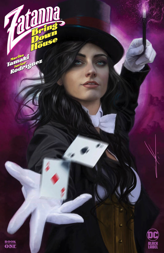Zatanna Bring Down the House #1 Carla Cohen exclusive trade dress variant cover