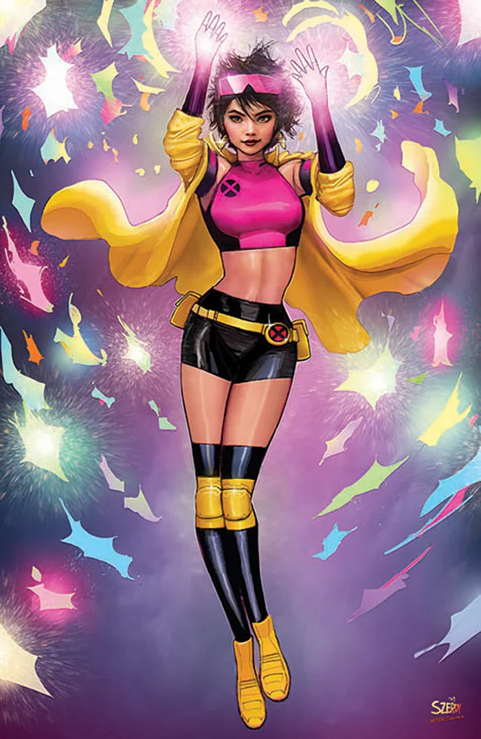 Uncanny X-Men #244 Facsimile Nathan Szerdy NYCC exclusive virgin foil variant cover — Jubilee