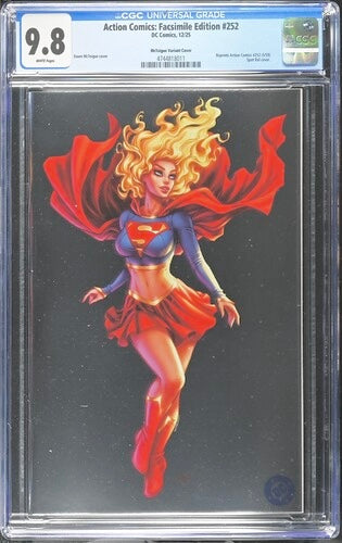 Action Comics #252 Facsimile Edition (2025) McTeigue Variant CGC 9.8
