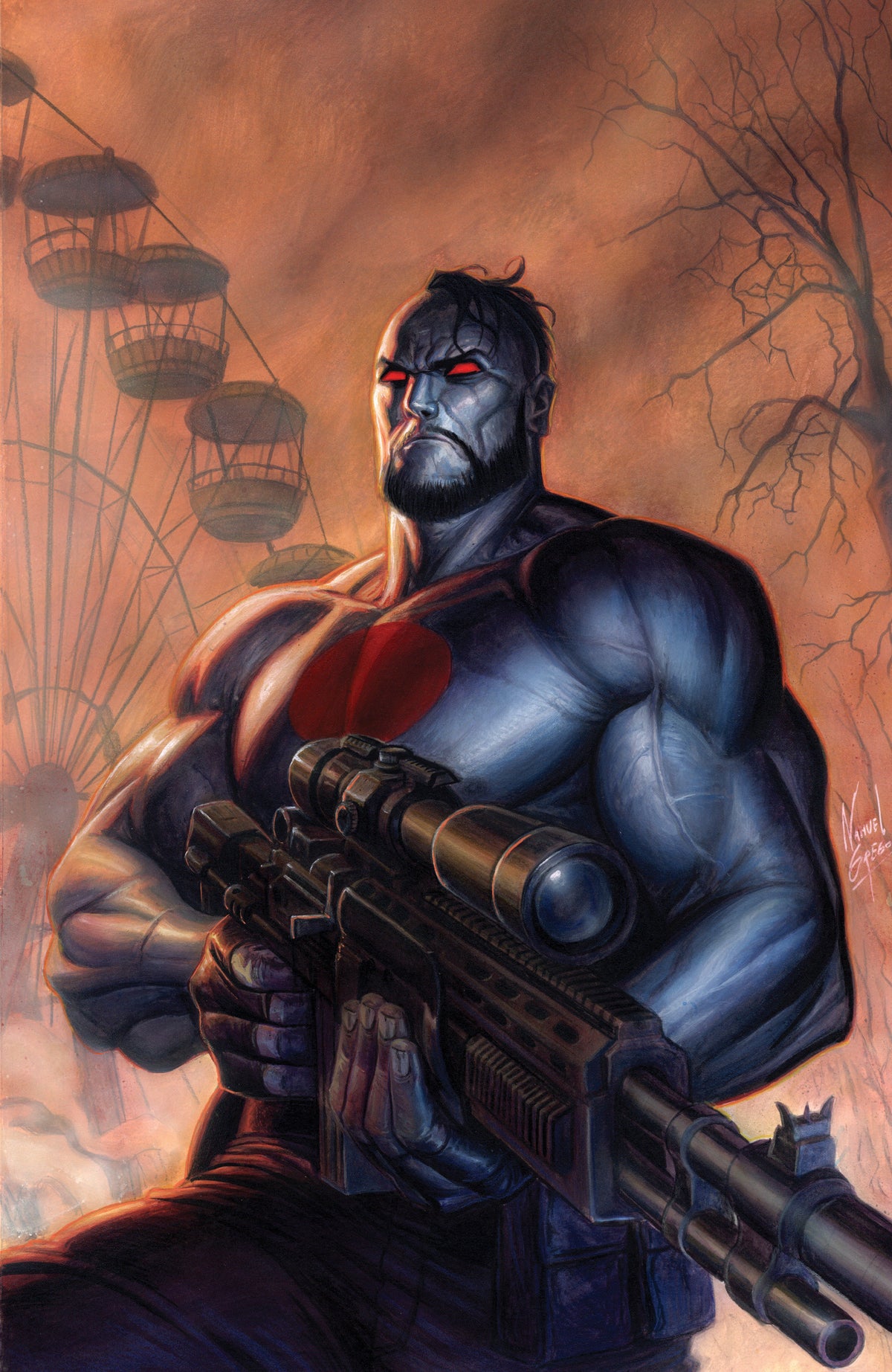 Valiant Beyond: Bloodshot #5 - Man Made Hell #2 Variant C (Grego Full Art) PRESALE 9/09