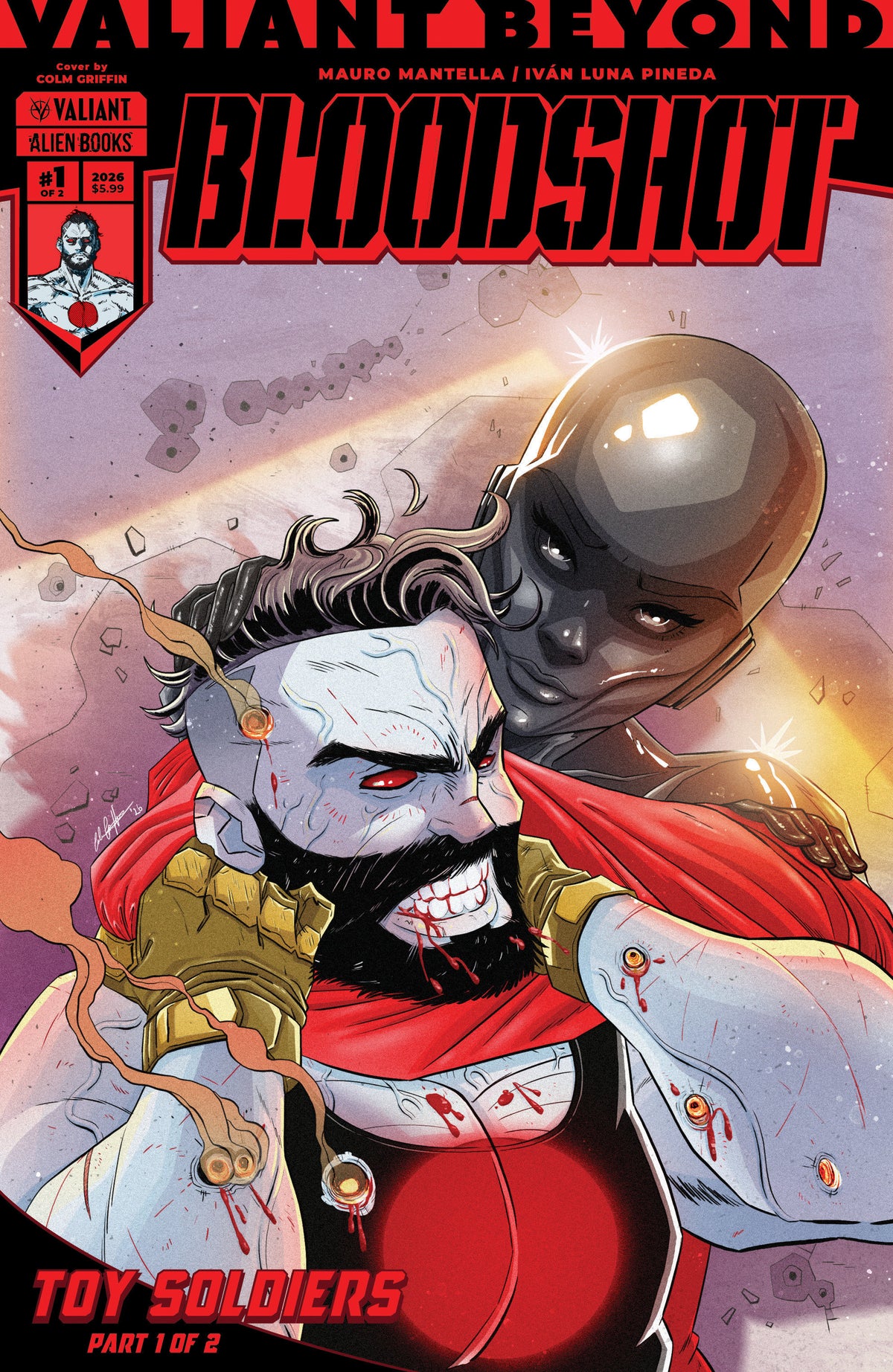Valiant Beyond: Bloodshot #7 Cover A Colm Griffin Toy Soldiers 1