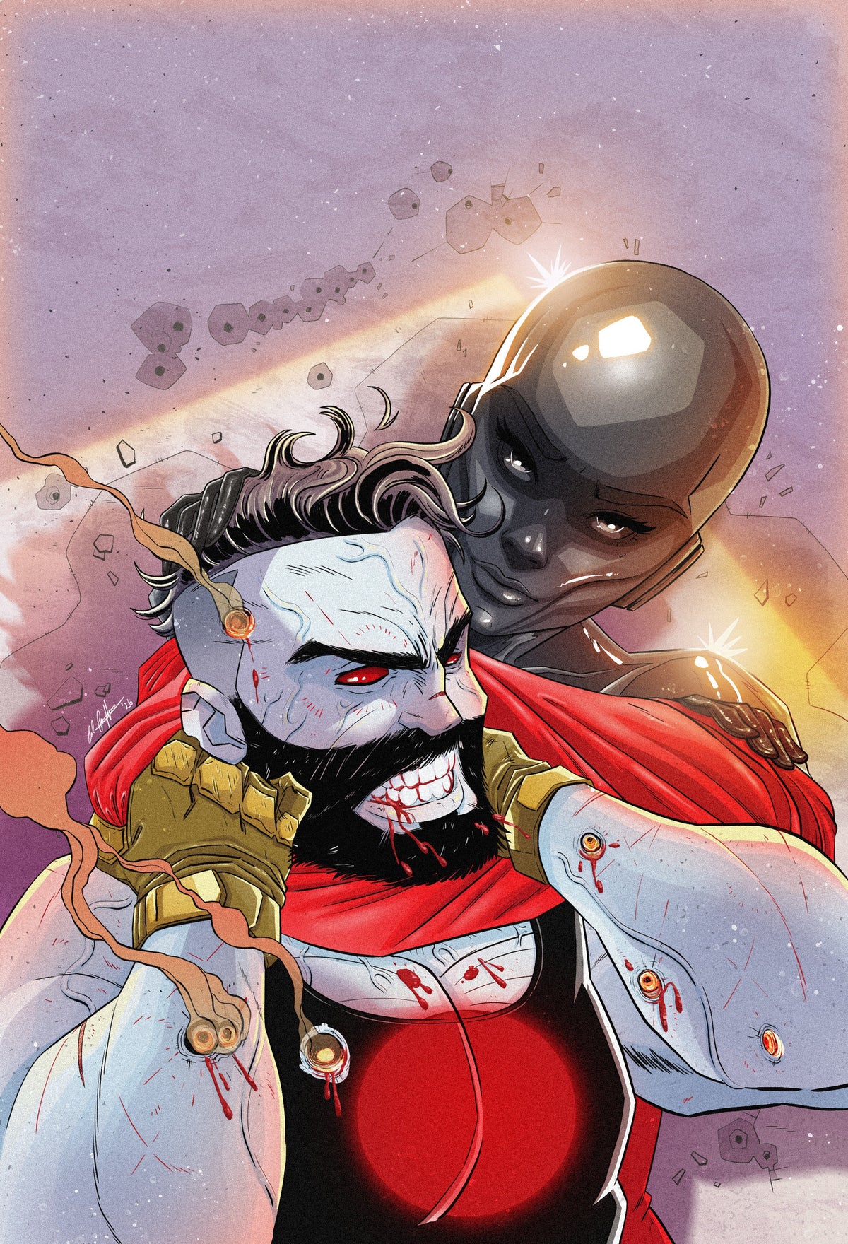 Valiant Beyond: Bloodshot #7 Cover C Colm Griffin Toy Soldiers 1