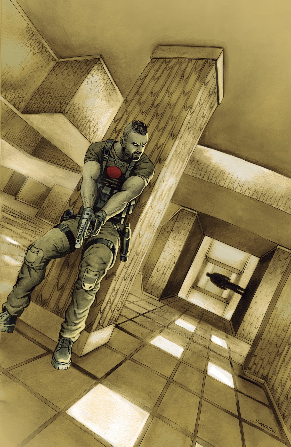 Valiant Beyond: Bloodshot #8 Cover C Salvador Sanz Toy Soldiers 2 Finale