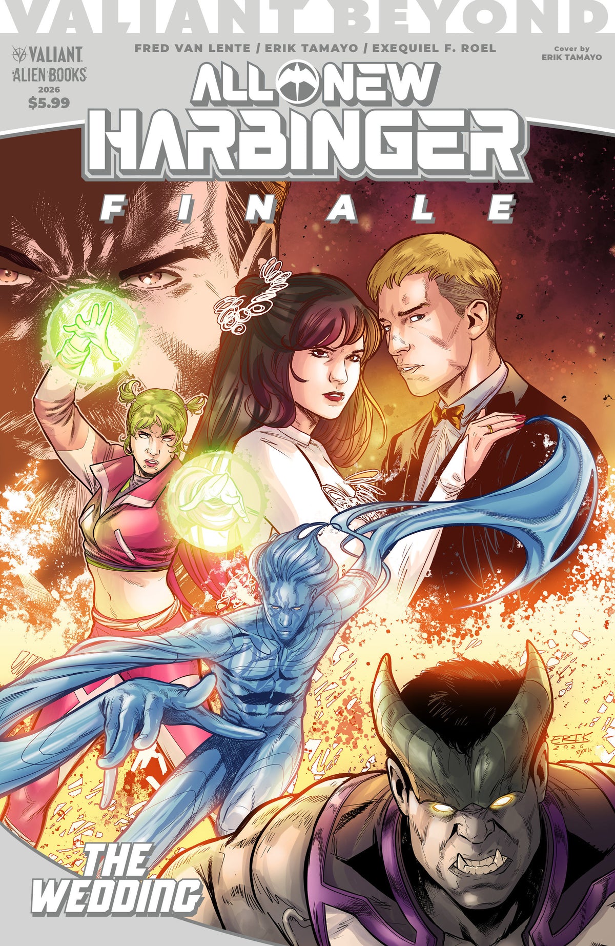 Valiant Beyond: All New Harbinger #9 Cover A Erik Tamayo