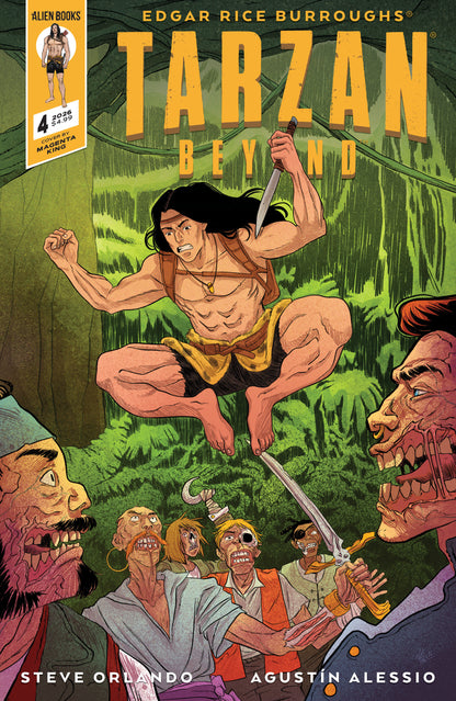 Tarzan Beyond #4 Cover B Magenta King