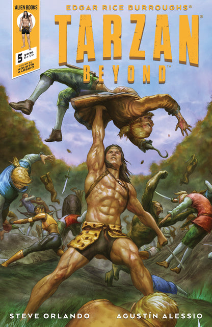Tarzan Beyond #5 Cover A Agustin Alessio