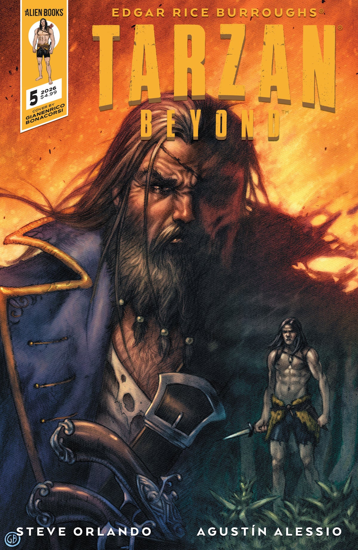 Tarzan Beyond #5 Cover C Gianenrico Bonacorsi