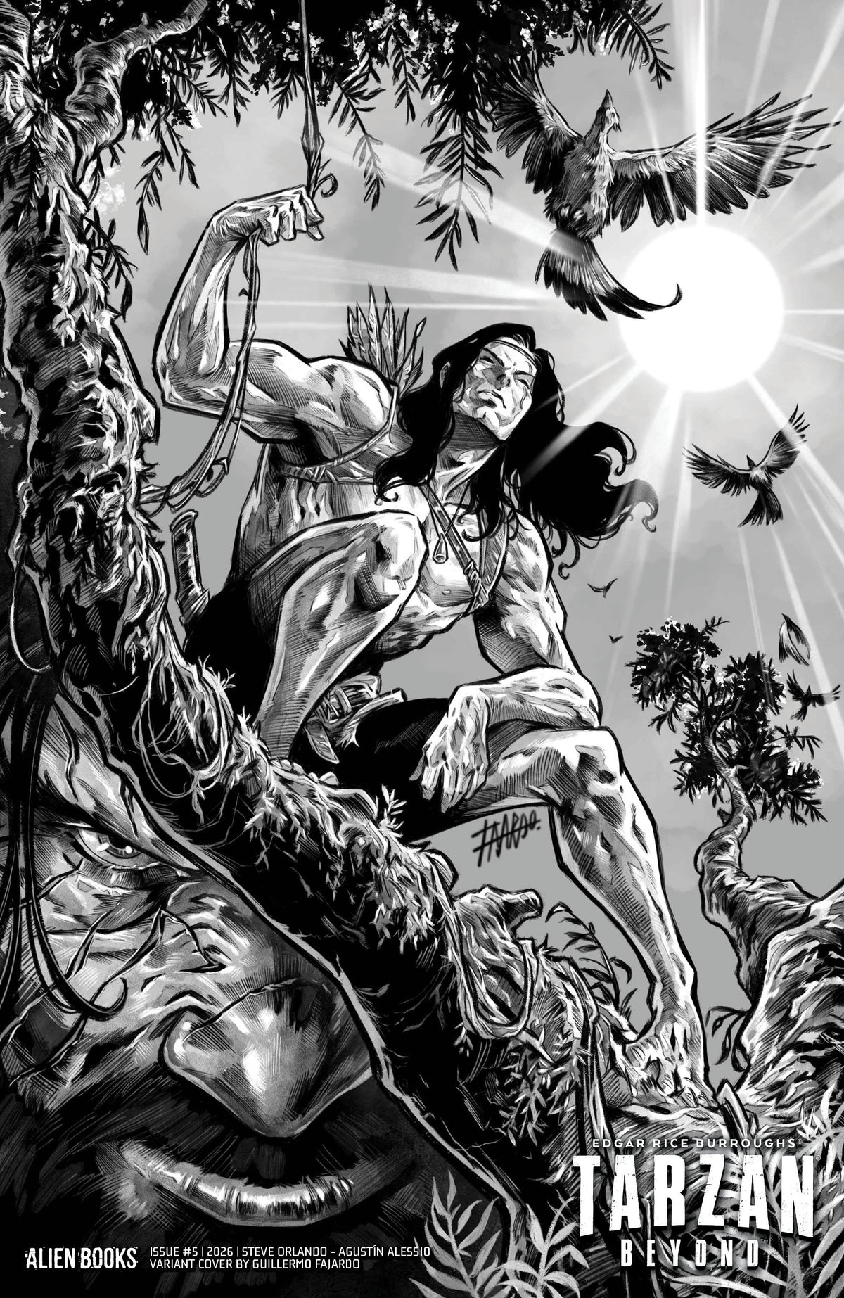 Tarzan Beyond #5 Cover D Guillermo Fajardo