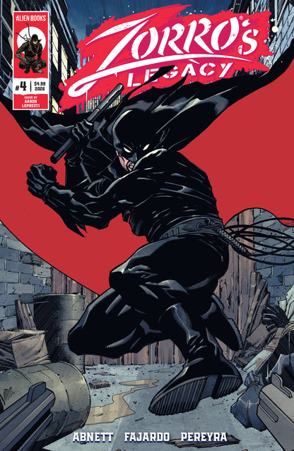 Zorro's Legacy #4 Cover A Aaron Lopresti