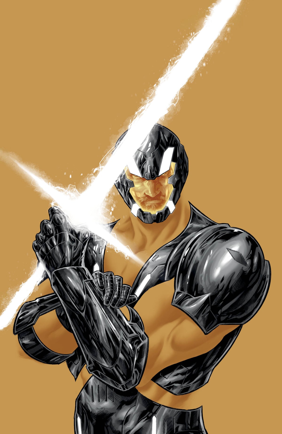 X-O Manowar: Black, White & Gold #1 Cover C Guillermo Fajardo