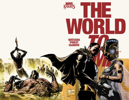 MARVEL KNIGHTS: THE WORLD TO COME #2 W/ CLEAR BACKBOARD