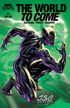 MARVEL KNIGHTS: THE WORLD TO COME #3 J. SCOTT CAMPBELL JUST SPECTACULAR COLLECTION VARIANT PRESALE 10/08