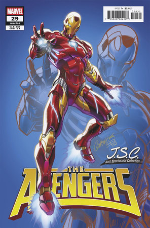 AVENGERS #29 J. SCOTT CAMPBELL JUST SPECTACULAR COLLECTION VARIANT PRESALE 8/27