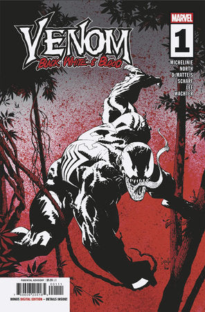 VENOM: BLACK, WHITE & BLOOD #1 CVR A Greg Capullo PRESALE 8/20