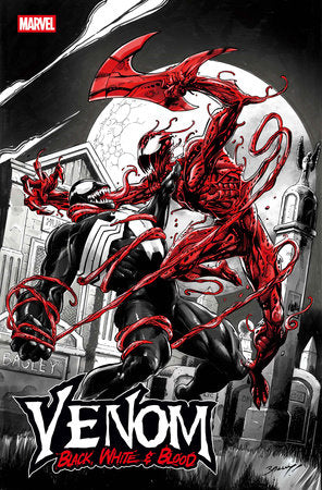 VENOM: BLACK, WHITE & BLOOD #1 MARK BAGLEY VARIANT PRESALE 8/20
