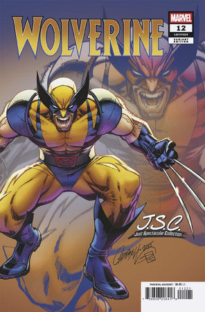 WOLVERINE #12 J. SCOTT CAMPBELL JUST SPECTACULAR COLLECTION VARIANT PRESALE 8/20