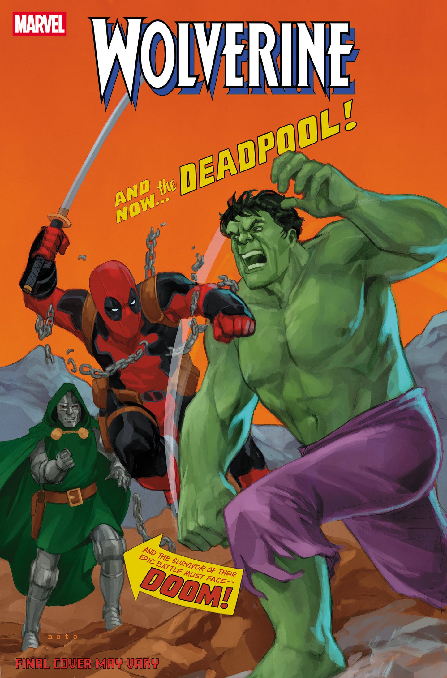 Wolverine #18 Phil Noto April Pool's Day Variant PRESALE 4/8