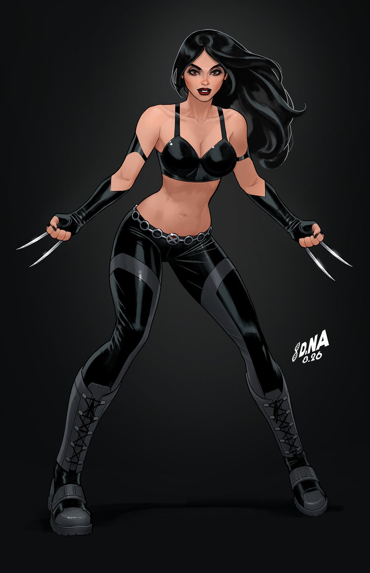 Wolverine #30 Cover D 1:50 D. Nakayama Color Block Black Virgin