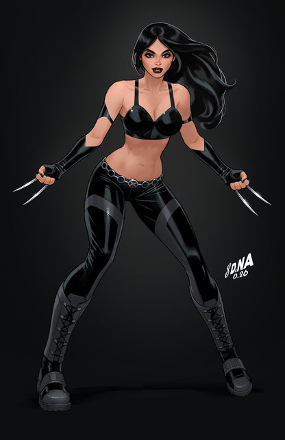 Wolverine #30 Cover D 1:50 D. Nakayama Color Block Black Virgin