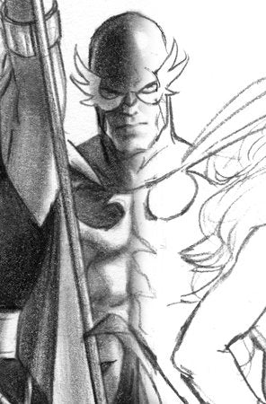 ONE WORLD UNDER DOOM #4 ALEX ROSS TIMELESS VIRGIN SKETCH VARIANT [1:100]