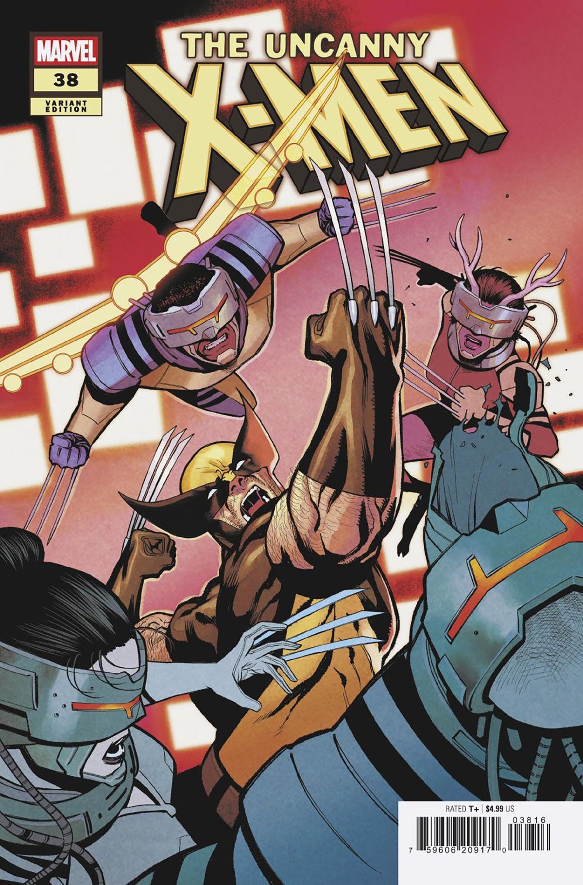Uncanny X-Men #38 Martin Coccolo 1 in 25 Variant