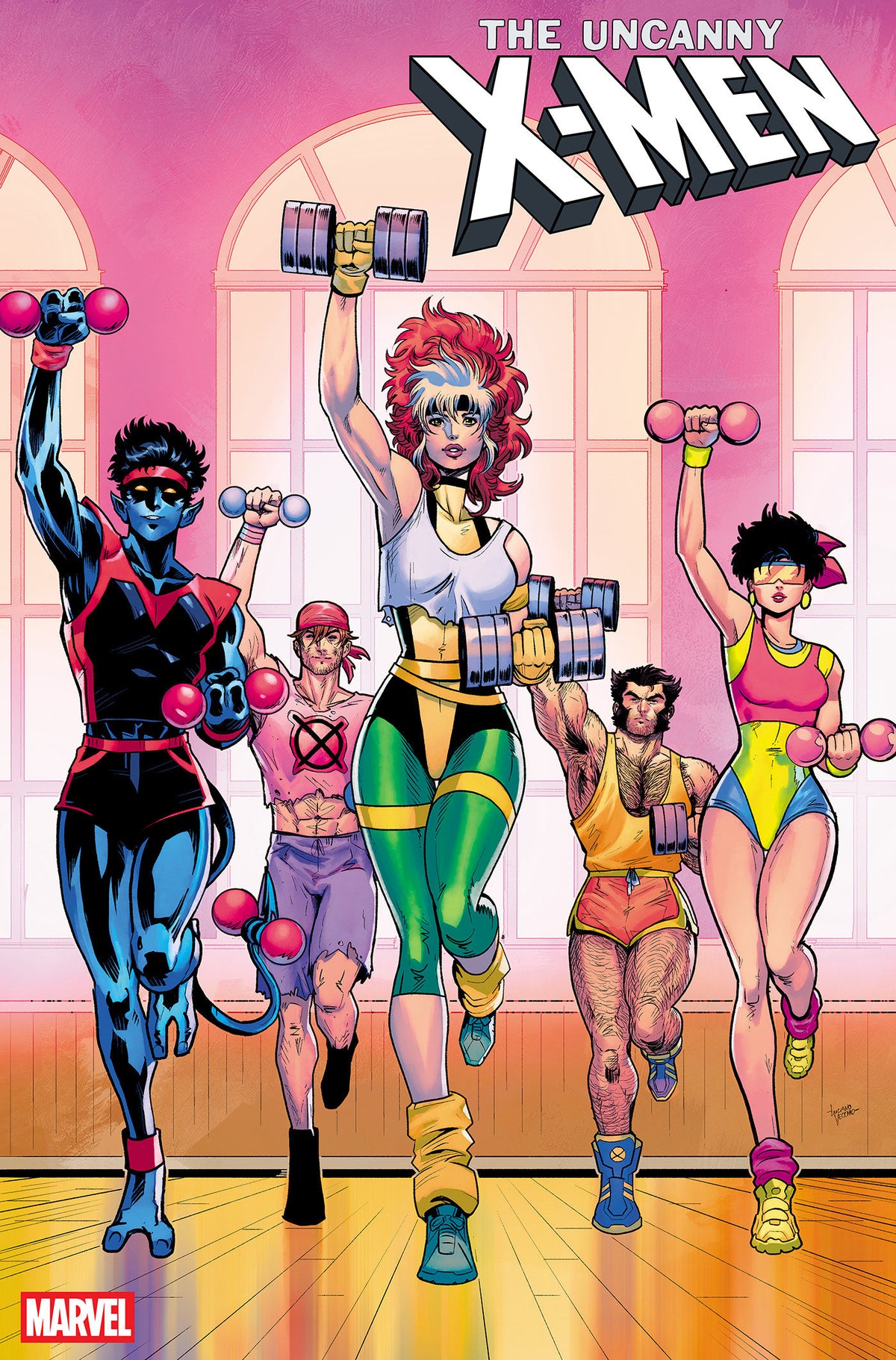 Uncanny X-Men #38 Cover C Luciano Vecchio Workout