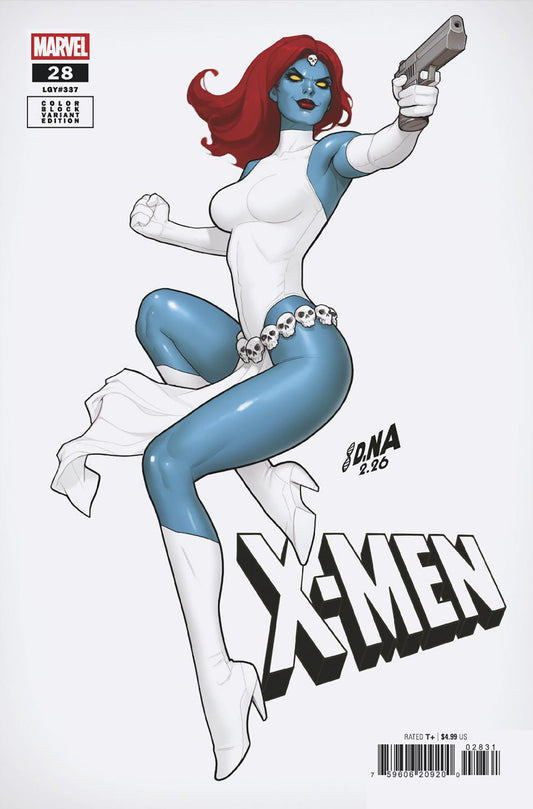 X-Men #28 David Nakayama Color Block White Variant PRESALE 4/1