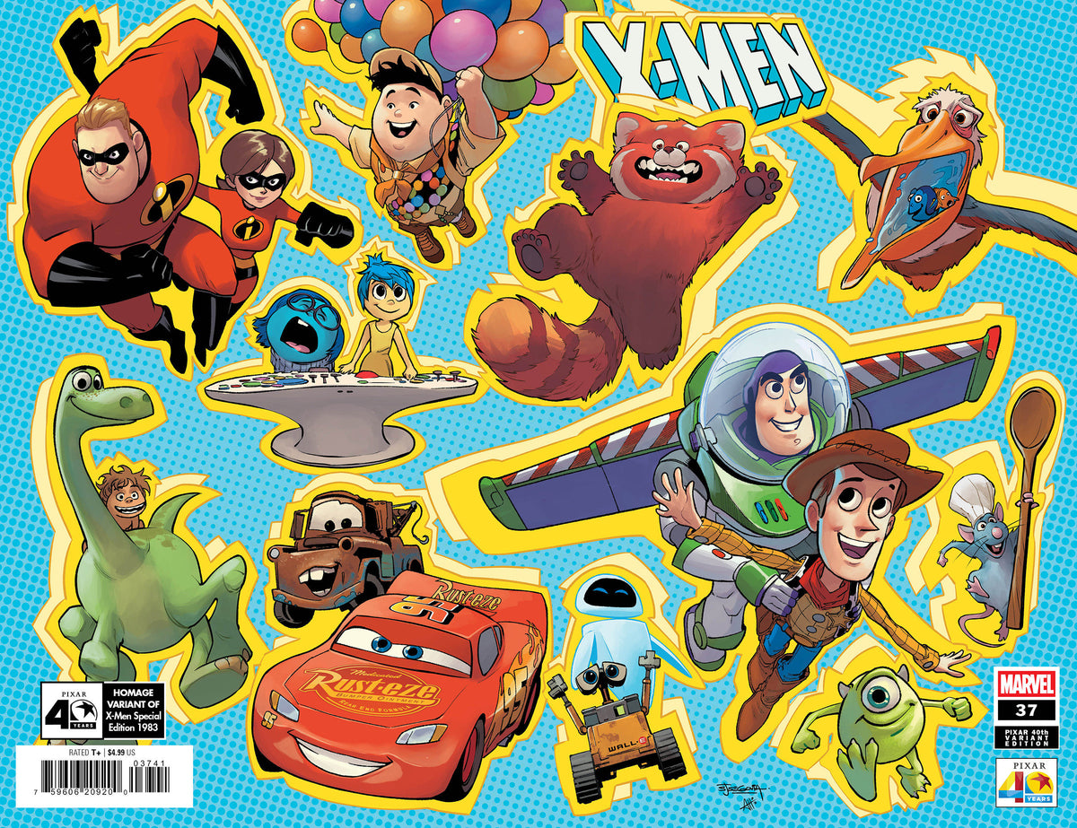 X-Men #37 Stephen Segovia Pixar 40th Variant PRESALE 9/16