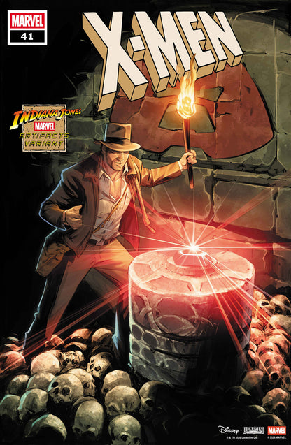 X-MEN #41 Cover C Carmen Carnero Indiana Jones Marvel Artifact