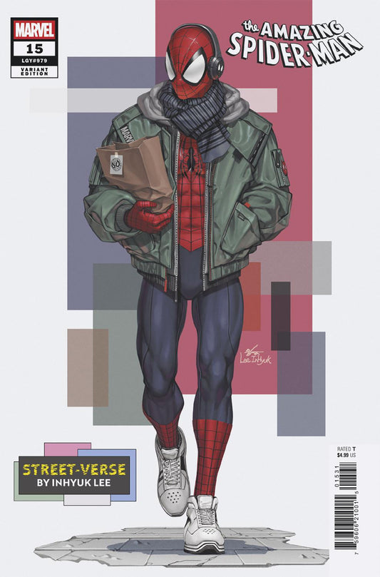 AMAZING SPIDER-MAN #15 INHYUK LEE STREET-VERSE VARIANT PRESALE 11/05