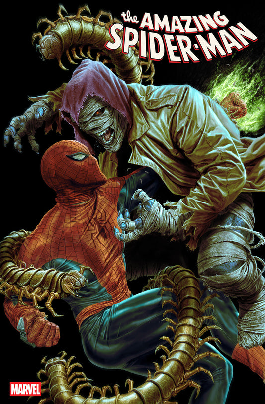 Comic book cover of 'Amazing Spider-Man #33 Lee Bermejo Amazing Visions Variant'