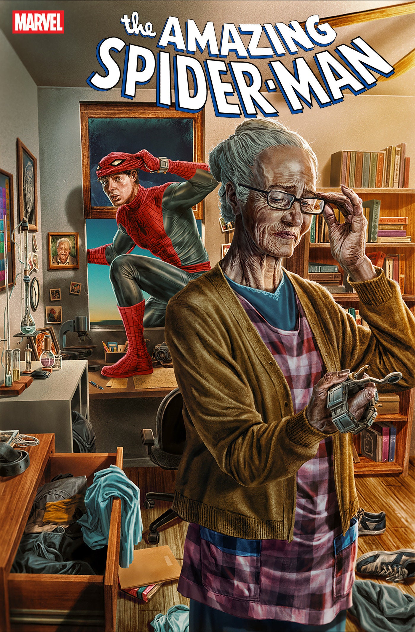 Amazing Spider-Man #35 Lee Bermejo Amazing Visions Variant PRESALE 8/26