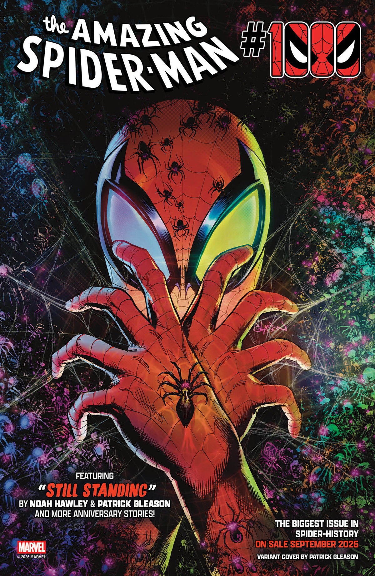 Amazing Spider-Man #1000 Patrick Gleason Web Head Variant PRESALE 9/30