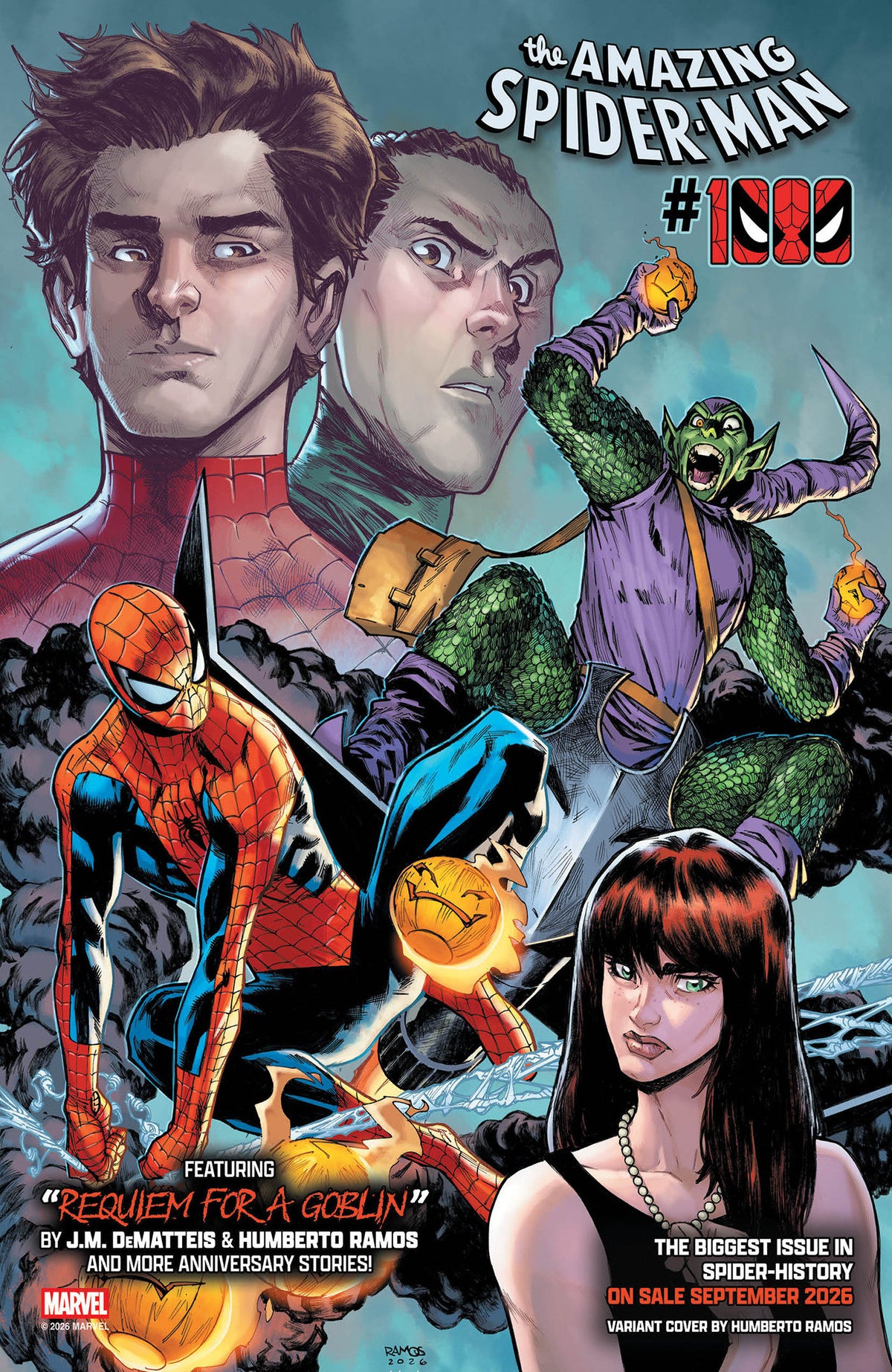 Amazing Spider-Man #1000 Humberto Ramos Variant PRESALE 9/30