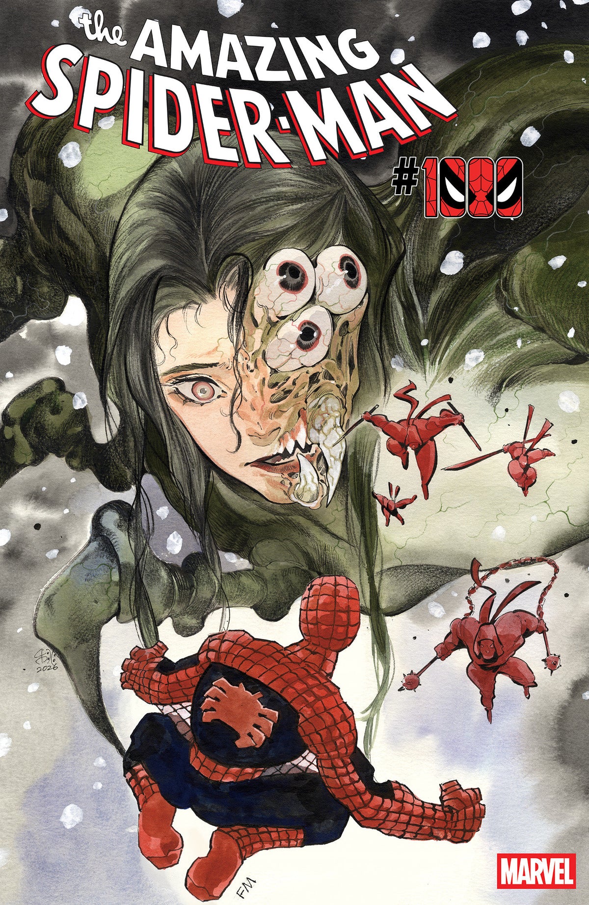 Amazing Spider-Man #1000 Peach Momoko & Frank Miller Variant PRESALE 9/30
