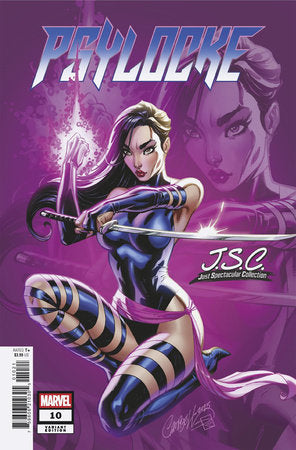 PSYLOCKE #10 J. SCOTT CAMPBELL JUST SPECTACULAR COLLECTION VARIANT PRESALE 8/20