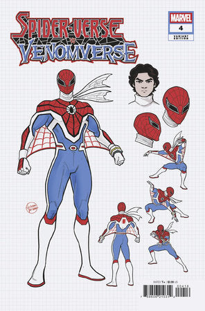 SPIDER-VERSE VS. VENOMVERSE #4 LUCIANO VECCHIO DESIGN VARIANTINCENTIVE  [1:10] PRESALE 8/27