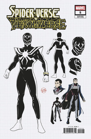 SPIDER-VERSE VS. VENOMVERSE #5 LUCIANO VECCHIO INCENTIVE DESIGN VARIANT [1:10] PRESALE 9/10