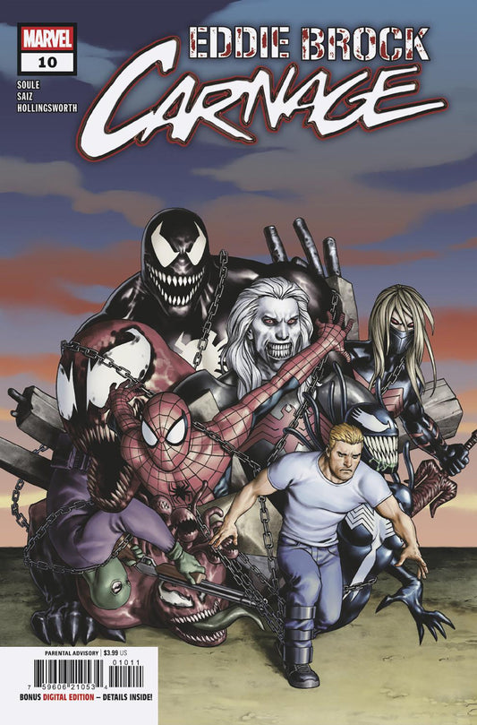EDDIE BROCK: CARNAGE #10 CVR A Jesus Saiz