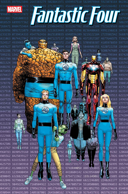 Comic book cover of 'Fantastic Four #14 - Humberto Ramos'