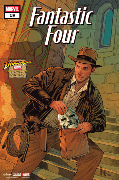 Fantastic Four #19 Cover C Marco Checchetto Indiana Jones Marvel Artifact