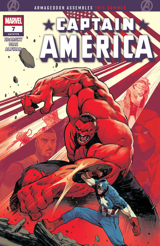 Captain America #7 Valerio Schiti CVR A