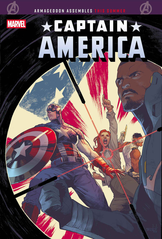 Captain America #9 CVR A Valerio Schiti