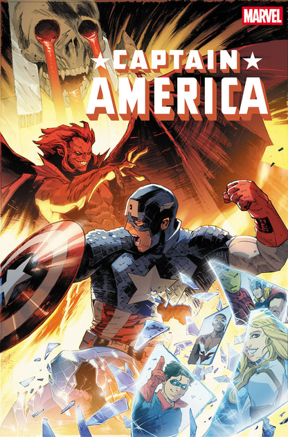 CAPTAIN AMERICA #16 Cover A Valerio Schiti
