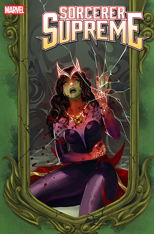 Comic book cover of 'Sorcerer Supreme #9 - Leirix PRESALE 8/26'