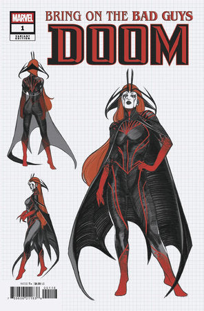 BRING ON THE BAD GUYS: DOOM #1 ALESSANDRO CAPPUCCIO DESIGN VARIANT INCENTIVE [1:10] PRESALE