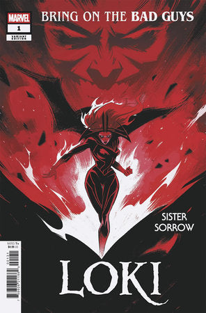 BRING ON THE BAD GUYS: LOKI #1 NOGI SAN SISTER SORROW VARIANT PRESALE 7/30