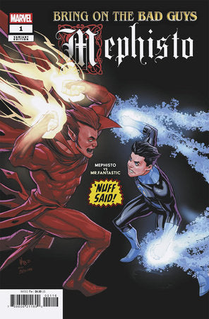 BRING ON THE BAD GUYS: MEPHISTO #1 PETE WOODS NUFF SAID VARIANT INCENTIVE [1:25] PRESALE 8/27