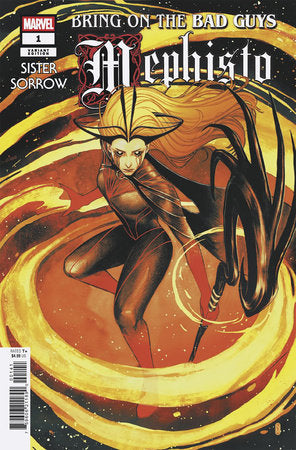 BRING ON THE BAD GUYS: MEPHISTO #1 NIMIT MALAVIA SISTER SORROW VARIANT PRESALE 8/27