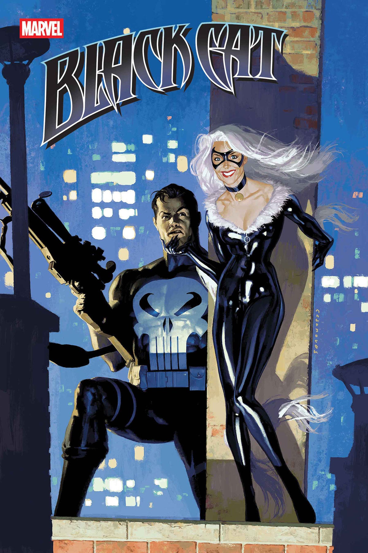 Comic book cover of 'Black Cat #13 - Josemaria Casanovas PRESALE 8/26'
